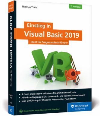 Buch - Einstieg in Visual Basic 2019