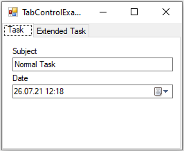 TabControl DataTemplate Beispiel mit TabPages 1
