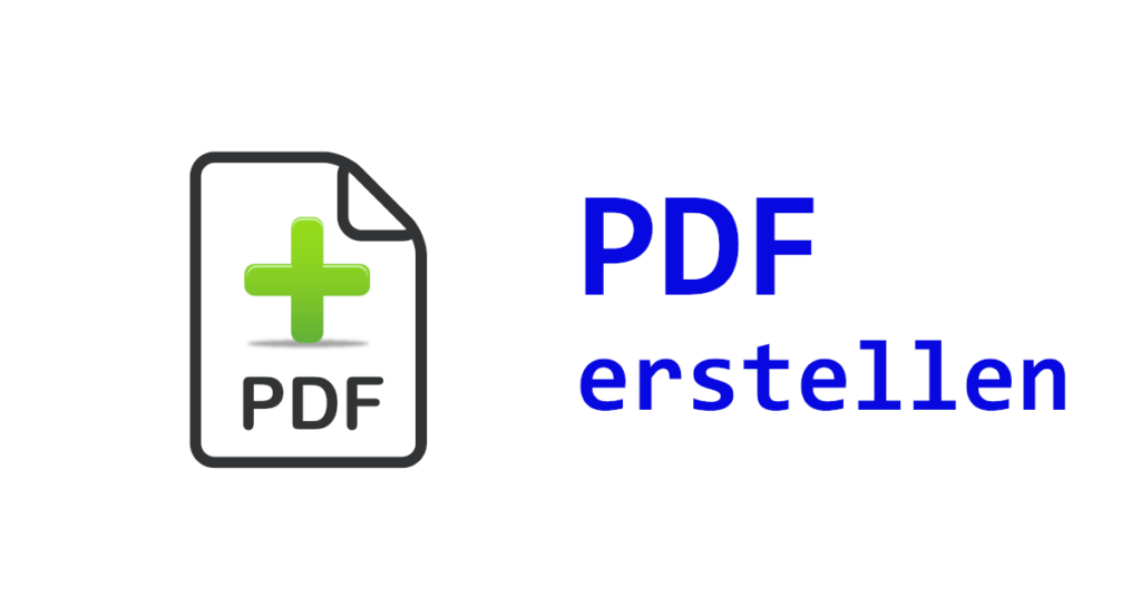 VB.NET PDF erstellen