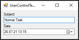 Task UserControl Template Beispiel