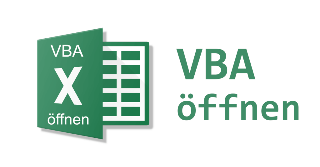 VBA in Excel öffnen