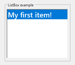 Adding items first - VB NET Removing Items from ListBoxes