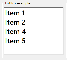 VB NET removed the third listbox item by index