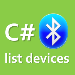 C# Bluetooth Example - Listing devices post image