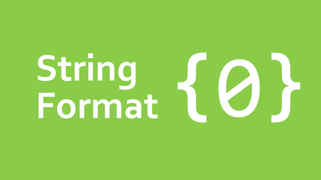 C# String Format
