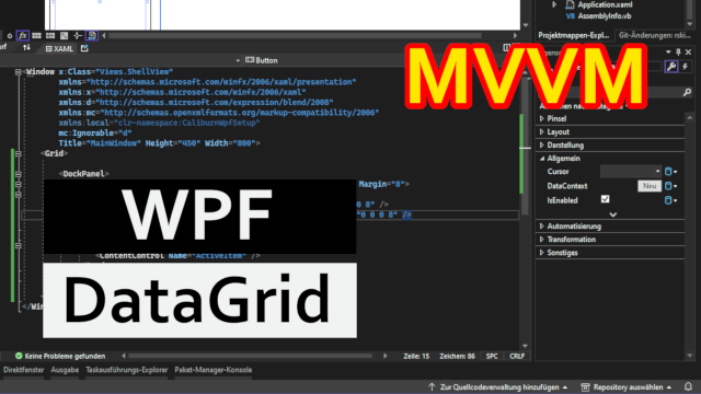WPF Datagrid MVVM - Der ultimative Guide